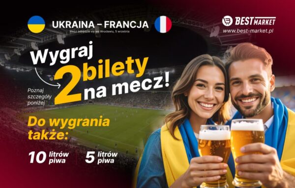 🎯 Wygraj bilety na mecz lub… 10 LITRÓW PIWA 🍺⚽️
