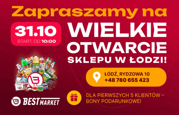 Wielkie otwarcie Best Market w Łodzi!