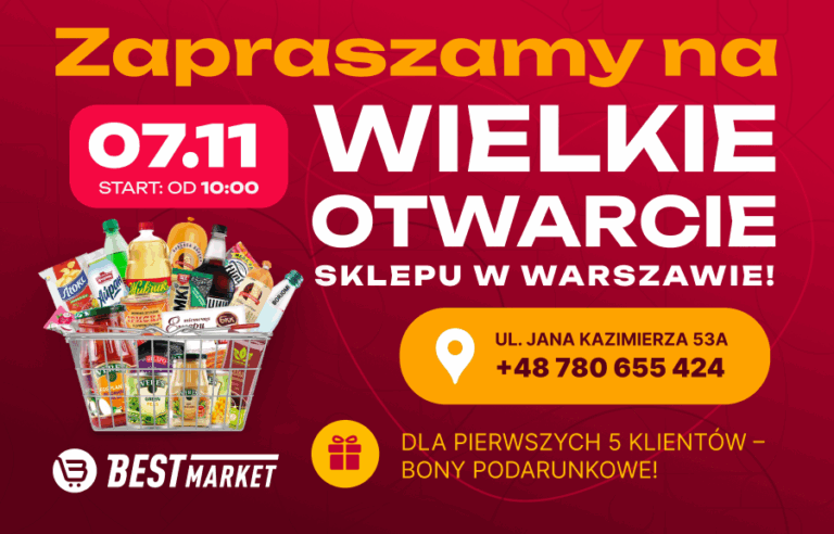Wielkie otwarcie Best Market w Warszawie! Wielkie otwarcie Best Market w Warszawie!