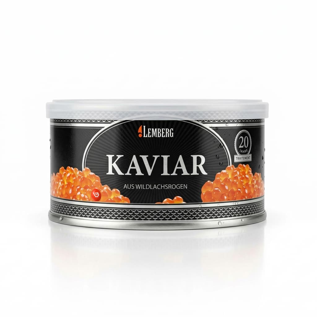 Kawior z łososia gorbusza platinum “Lemberg” 300g